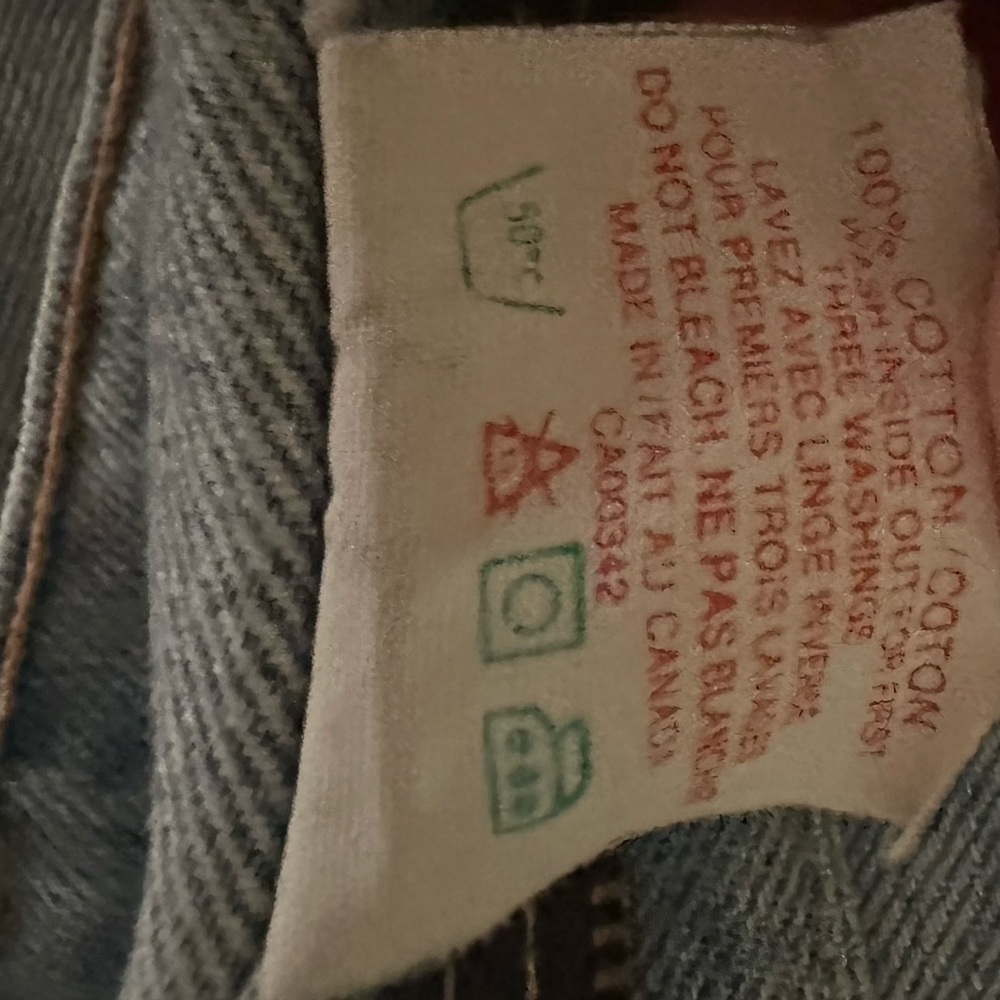Rare vintage 2004 Levi's 532 jeans size 31 - Picture 5 of 6